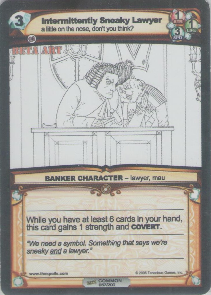 Intermittently Sneaky Lawyer 